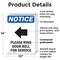 Signmission Please Ring Door Bell, 10 in W x Rectangle, Plastic OS-2PACK-NS-P-1014-V-17582 - alternate 3
